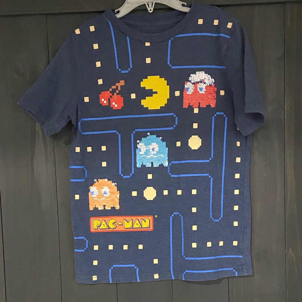 Pac-Man sequin T-Shirt